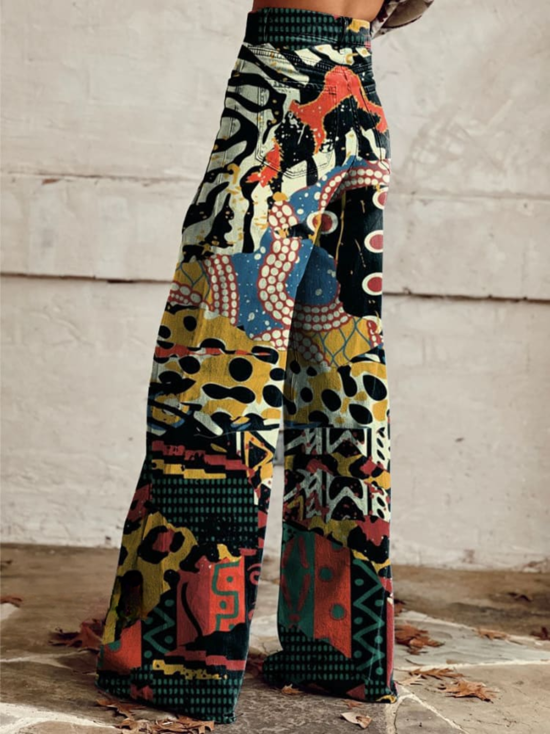 Sophie™ I Art-Inspired Wide-Leg Pants