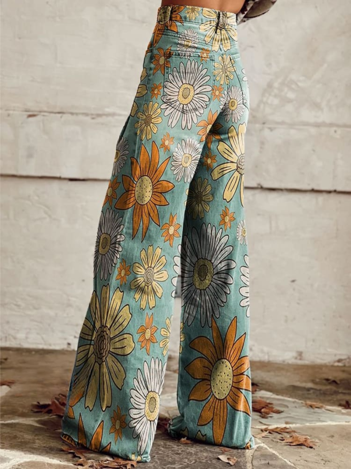 Ella™ I Vintage Blossom Wide-Leg Pants