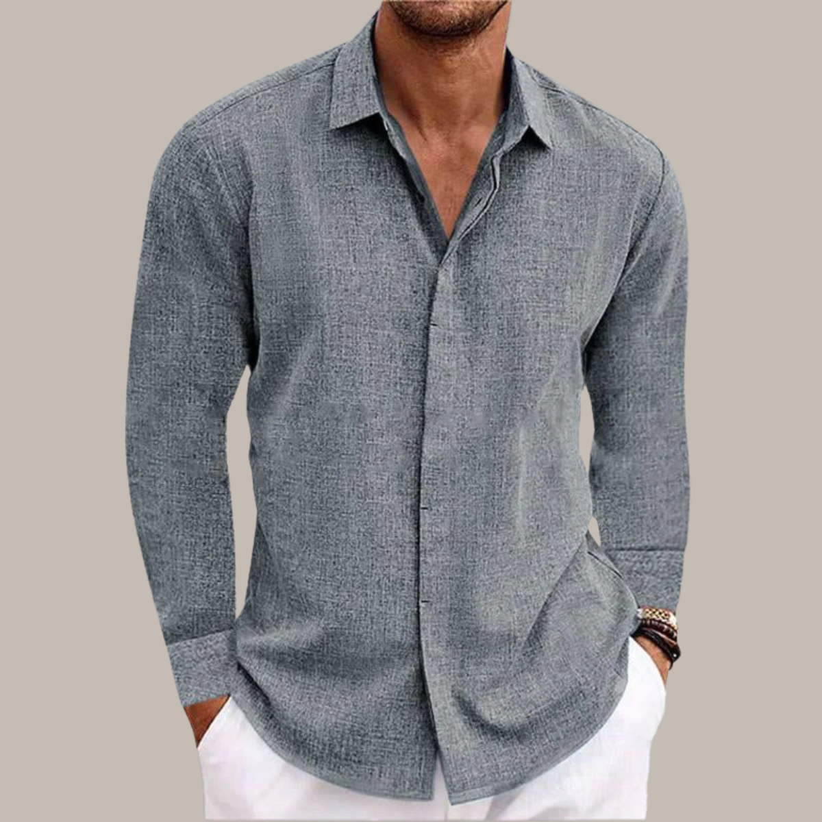 William™ I Brighton Linen Shirt