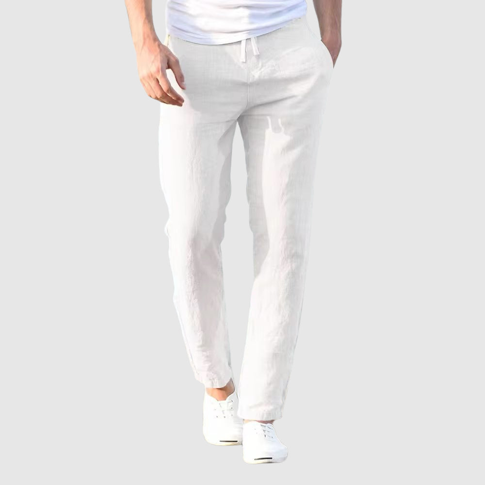 James™ | Coastal Linen Trousers