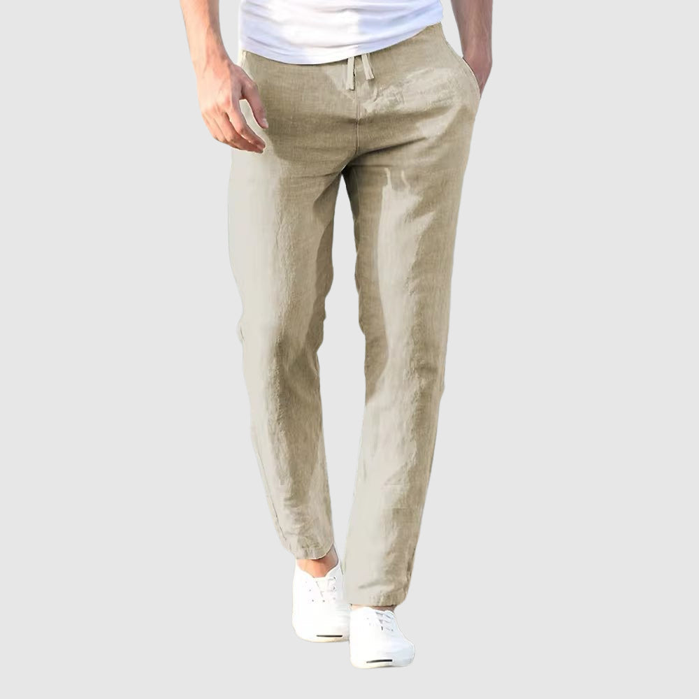James™ | Coastal Linen Trousers