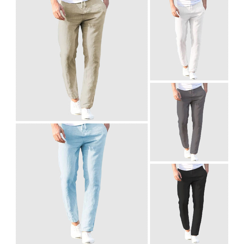 James™ | Coastal Linen Trousers