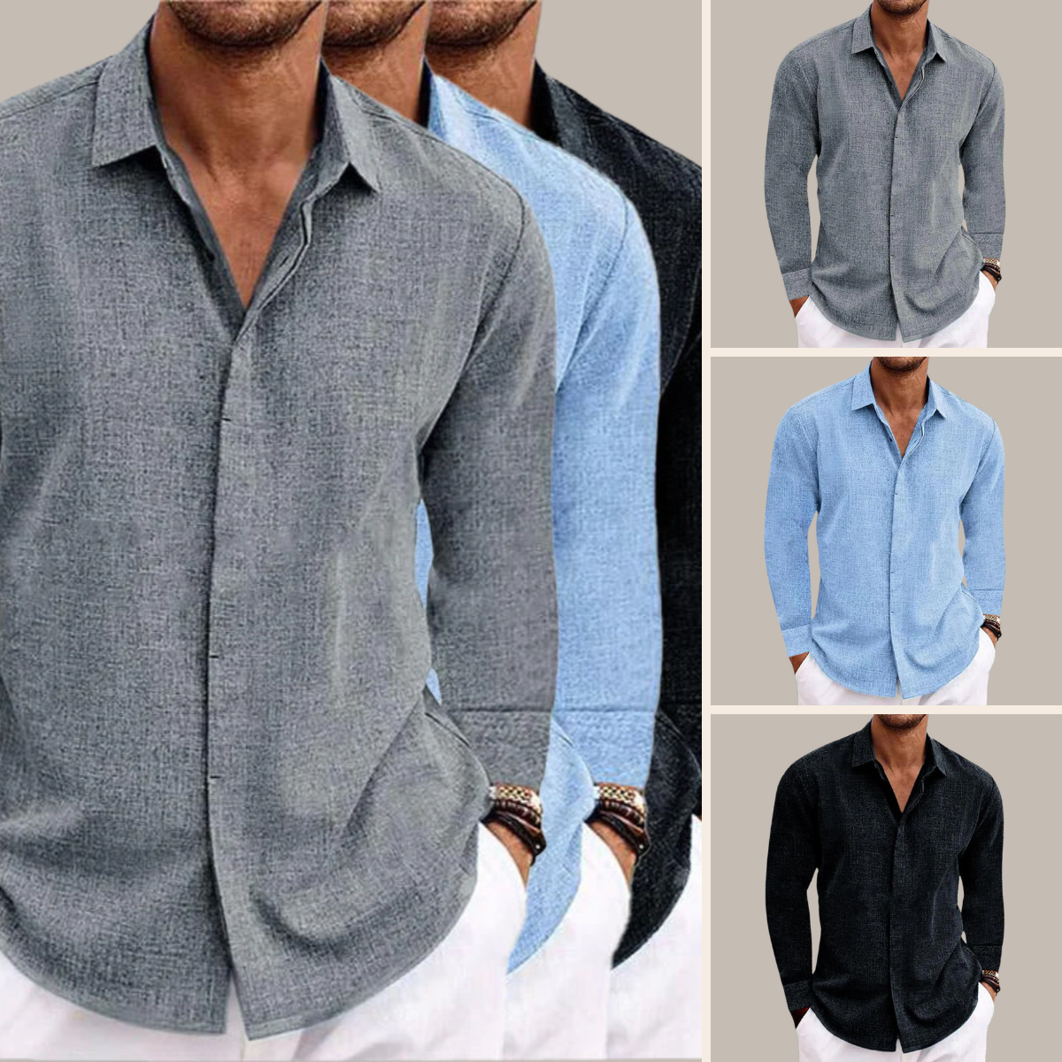 William™ I Brighton Linen Shirt