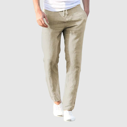James™ | Coastal Linen Trousers